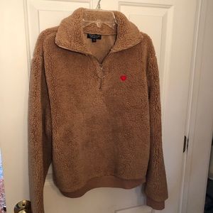 Top shop Teddy Bear sweater brown